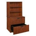 thumbnail image 4 of Legacy Lateral File with Open Hutch- Cherry, 4 of 8
