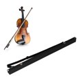 thumbnail image 1 of Étui pour Violon avec Nœud, Sangle Réglable Haute Densité Anti-Collision Boîte de Transport en Cuir pour Protection, 1 of 7