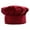 Red, variant on Miyuadkai Black Chef Hat A: Adjustable Elastic Kitchen Cooking Cap for Adults – Professional and Breathable for Culinary Use, 1 Chef's Hat Included