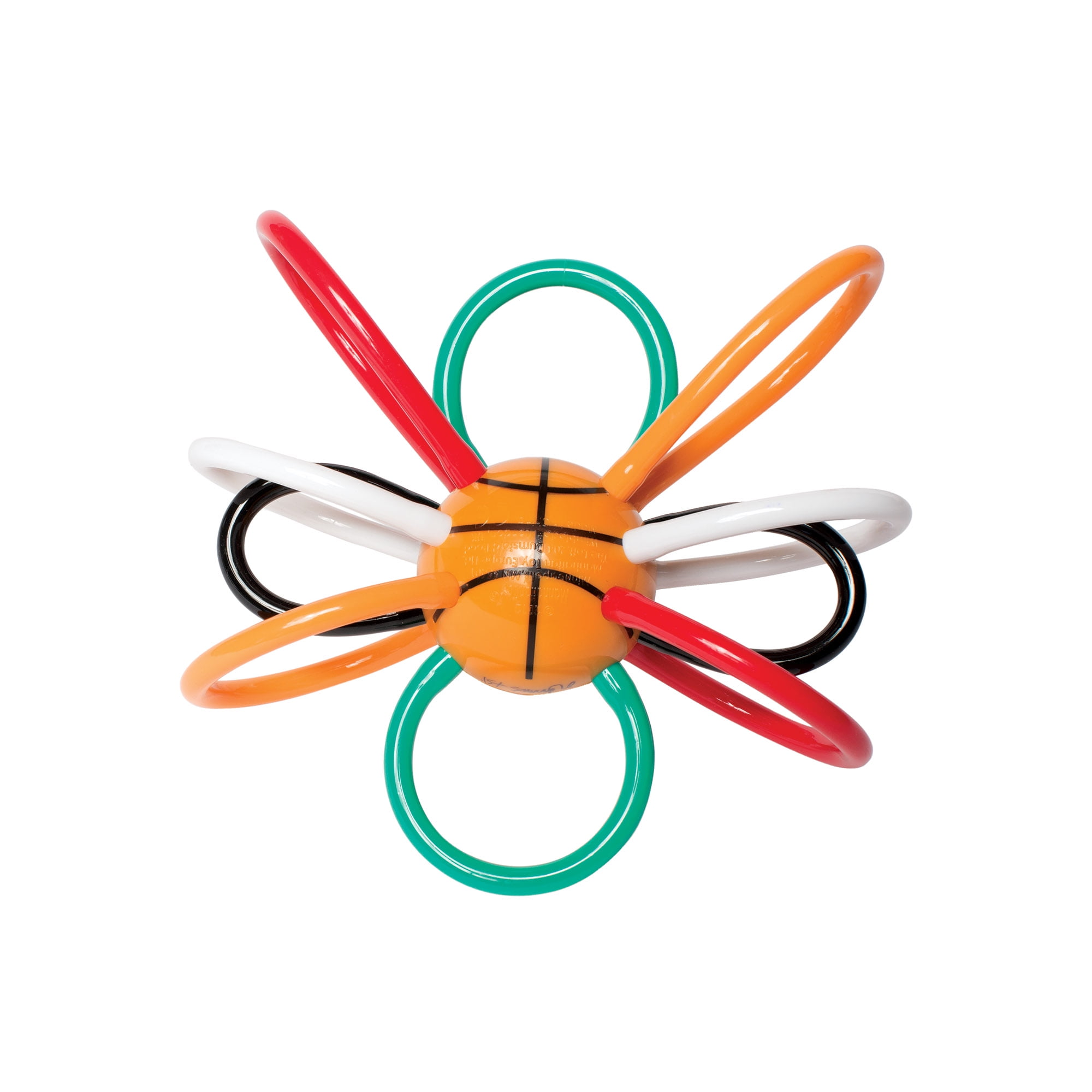 Manhattan Toy Basketball Winkel Rattle and Sensory Teether Baby Toy