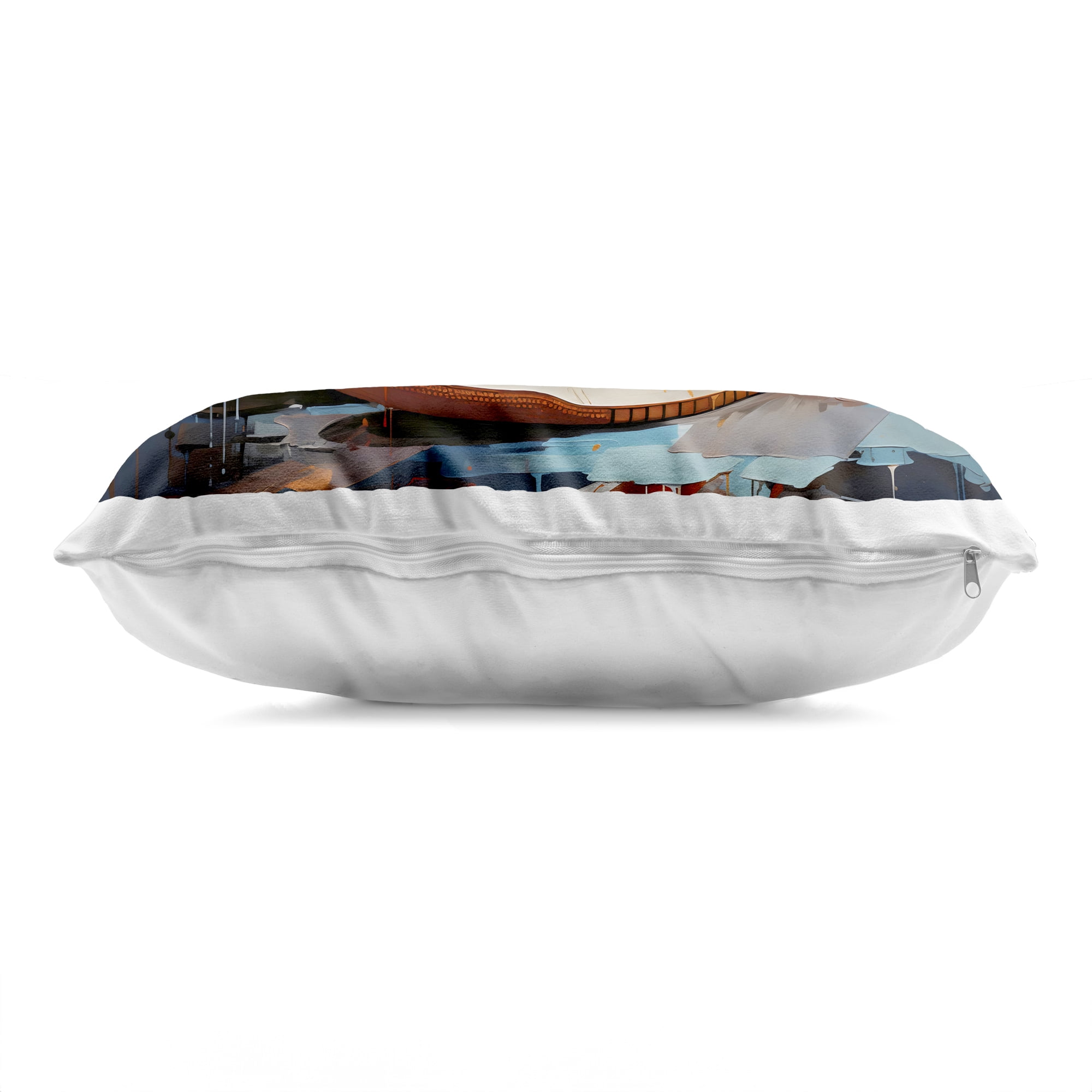 Stupell Industries Red & White Sneakers Splash Decorative Printed Throw Pillow, design by Creative Studio