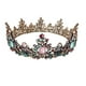 thumbnail image 1 of KAKOWELY 1 pieza de aleación de corona de tocado de diamantes de colores tiara de princesa tiara de novia, 1 of 4
