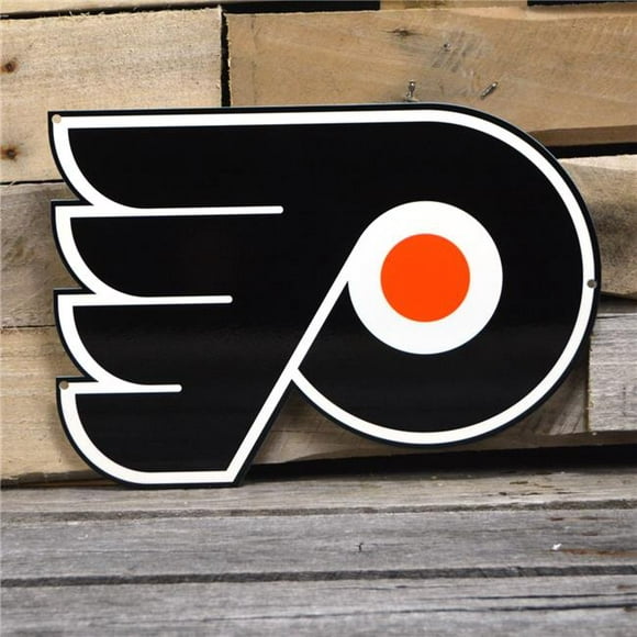 Flyers de Philadelphie 12" Lasercut Signe de Logo en Acier