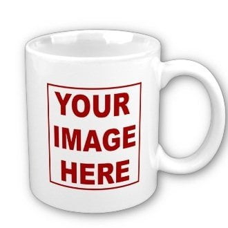 Name Coffee - Personalized White Custom Mug 12 oz Ceramic Coffee Mug Cups - Custom Name, Picture, Message or Text, Custom Mug