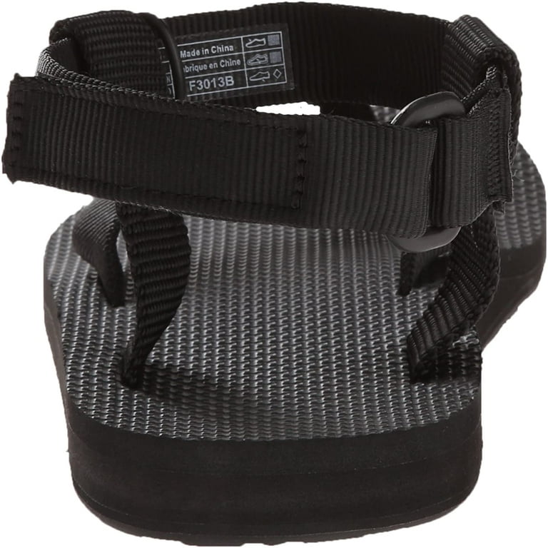 Teva original universal urban tech sandals in black cheap