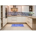 thumbnail image 6 of Ahgly Company Machine Washable Indoor Square Transitional Sky Blue Area Rugs, 8' Square, 6 of 7
