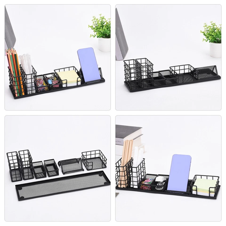 Multifunctional Pen Holder Set Work Office Desk Organizer And Accessories
