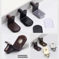 thumbnail image 6 of Shelf Support Pegs, L-Shaped Shelf Pins 1/4 Inch Shelf Pins for Wood Shelving Cabinet Shelf Pegs for Bookshelves Glass Corner Shelf Cabinet Closet Furniture,1Pcs(D), 6 of 7