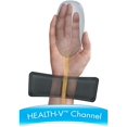 thumbnail image 3 of Fellowes Support pour Tapis/poignet de Souris avec Protection Microban, 3 of 4
