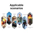 thumbnail image 2 of 22kn Tresping Carabiner Bloqueking Cuarabiners para Acampar Senderismo () Naranja, 2 of 4