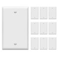 thumbnail image 1 of Funda de pared ENERLITES de policarbonato de 1 elemento, 11,43 x 7,01 cm, 1 of 7