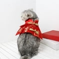 thumbnail image 3 of Ropa de Año Nuevo para Mascota Cachorro Gato Zulema Capa con bolsa roja XS, 3 of 8