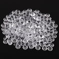 thumbnail image 2 of 500 gemas de diamante acrílico transparente de 10 mm para manualidades, ideales para bodas (blanco), 2 of 4
