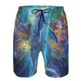 thumbnail image 3 of Fotbe Colorful Winged Dolphin Trajes de Baño Estampados para Hombre, Shorts de Verano de Secado Rápido, Ropa de Playa, Bañadores-Large, 3 of 6