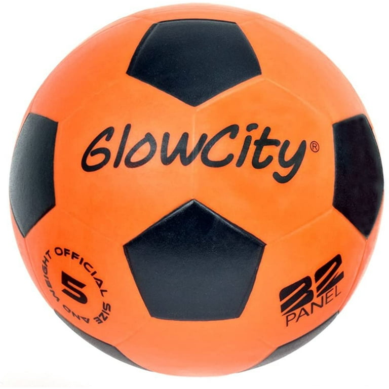 Light Up Soccer Ball - Glow in the Dark - NO 5 - Sports Gear Gifts for Boys  & Girls 8-15+ Year Old - Kids, Teens Gift Ideas - Cool Boy Toys Ages 8 9