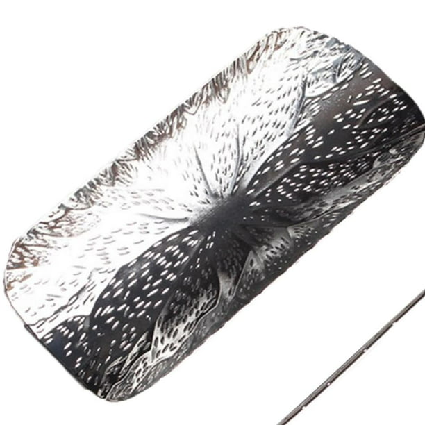 Cucharas de Té chino DYNWAVEMX metal Hoja de loto plateada