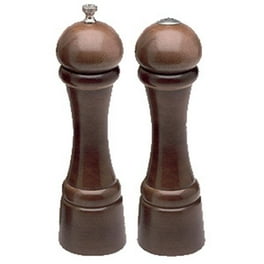 Grand Moulin à Poivre En Bois Noir, 36,5 Cm, Parfait état, Style Artisanal