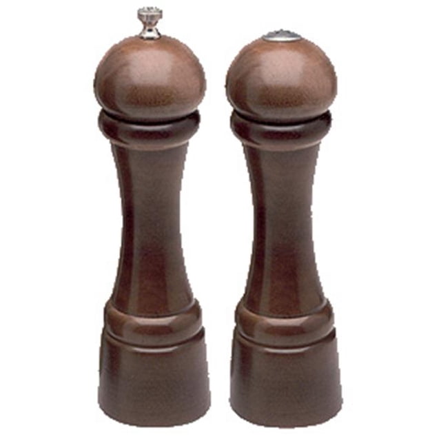 8 inch- 20cm Windsor - Ebony Pepper Mill/Salt Mill Set