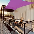 thumbnail image 2 of Yescom 1 Pack 8'x10' Rectangle Sun Shade Sail Apple Green 97% UV Block Outdoor Patio Pool Garden Yard Lawn, 2 of 11
