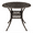 Bronze | Round, variant on Tcbosik 35.4 inch Square Dining Table, Outdoor Cast Aluminum Table with 2" Umbrella Hole, Patio Table for Garden, Backyard, Poolside, Bronze