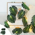 thumbnail image 1 of 20 LED Tropical Artificial Rattan Palm Leaves Wall Hanging Vines Leaf, 1 of 6
