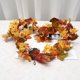 thumbnail image 3 of Gwong Decoración hogareña Plantas artificiales Vine Maple hoja ornamental Faux Flous Flous Fondo Colgante Imitación Rattan Ivy Home Decor Gwong 21070974, 3 of 6
