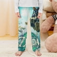 thumbnail image 2 of Le Légende de Zelda Larmes du Royaume Pyjamas pour Enfants Pantalons de Sommeil Droits Confortables Bas de Sommeil Confortables pour Filles et Garçons, 2 of 7