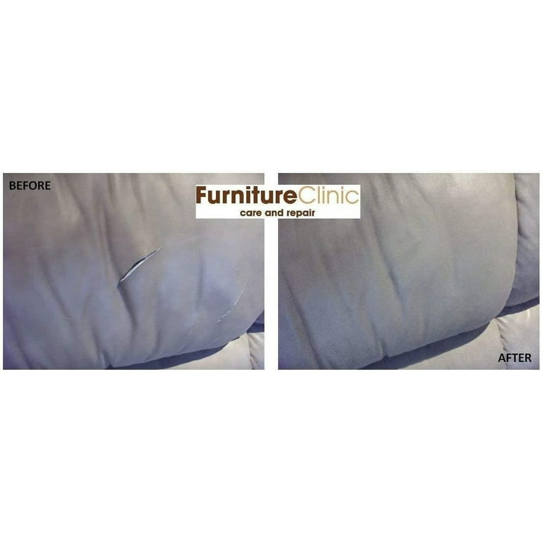Furniture Clinic Leather & Vinyl Complete Repair Kit, Leather Repair Kit  for Couches, Car Seats & Furniture