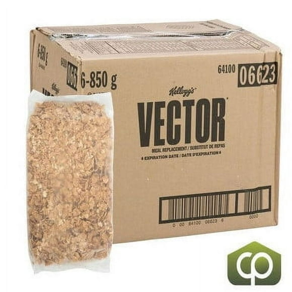 Kellogg's Pack de Pochettes Vector 850g (6/caisse) - 11.2 lbs