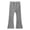 Gray 1, variant on Micro Flare Pants Girl's Stretch Outer Layer Leggings/ 1-2 Years/ Toddler (Gray)