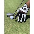 thumbnail image 4 of Copper Tech Gloves Male Copper Tech Golf Glove, White/Black, One Size Fits Most, 4 of 5