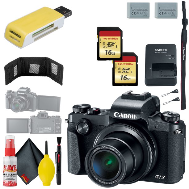 Canon Powershot G1 X Mark Iii Digital Camera 16gb Microsd X2 Battery Walmart Com Walmart Com Canon Powershot G1 X Mark Iii Digital Camera 16gb Microsd X2 Battery Walmart Com Walmart Com