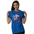 thumbnail image 4 of Dubble Bubble Go Big Or Go Home Logo Men's Graphic T Shirt Tees Brisco Brands M, 4 of 6
