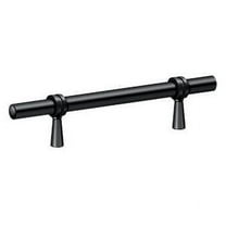 Deltana P311U19 Adjustable Pull 6-1/2"; Black Finish