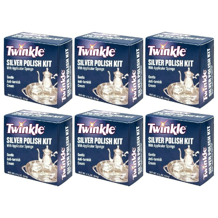 Malco Twinkle Silver Polish Set 4.38 oz, 6 Pack