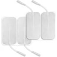 thumbnail image 2 of Easy@Home Tens Unit Self Stick Carbon Electrode Pads, Non Irritating Design 8 Pcs 2" x 4" Reusable Pads + 8 Pcs 2" x 2" Reusable Pads, 2 of 7