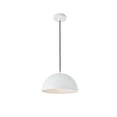 thumbnail image 4 of Living District LD4022D12WH Forte 1 Light White Ceiling Pendant, 4 of 4