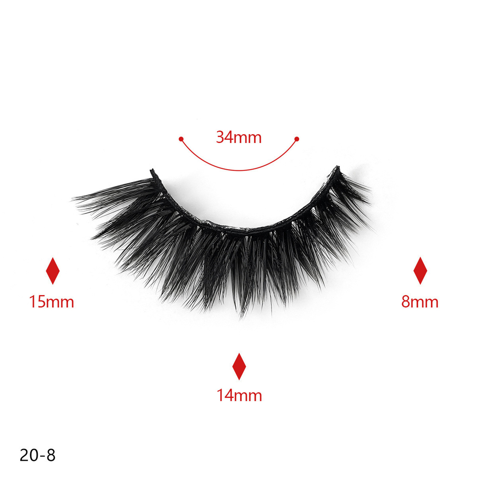 Head Candy Eyelashes Lash24 Long False Lashes 25mm Sleeping Glasses for Lashes 1 Things for Girls Glue for Eyelash Perm Eyelash Booklet Lashes Packaging Suitcase False Eyelash Packaging 3d Miss Lashes