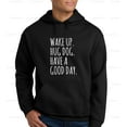 thumbnail image 3 of Wake Up Hug Dog Have Good Day Funny Pet Owner Canine Love Morning T-Shirt, SW, Hoodie Unisex, up to 5XL, 3 of 5