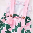 thumbnail image 4 of Ymyiu Baby Girl Romper Dress Newborn Infant Baby Girl Summer Clothes Romper Cute Toddler Outfits for Girls 6 12 Months (Light Pink,6-12 Months), 4 of 5