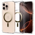 thumbnail image 1 of Funda Spigen Ultra Hybrid MagFit para iPhone 16 Pro Transparente Dorada, 1 of 8