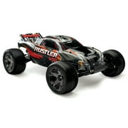 Traxxas Rustler Vxl 1/10 Stadium Truck Rtr Black W/ Id Battery & 4