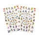 thumbnail image 2 of Herramientas para decoración de uñas, juego de pegatinas para uñas, pegatinas para uñas con forma de hoja de arce pequeña, 2 piezas, pinzas para cejas, 2 of 3