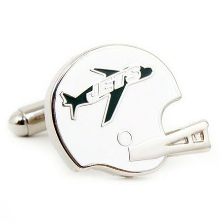 Cufflinks, Inc. PD-RJET-SL Retro New York Jets Helmet Cufflinks