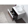 thumbnail image 2 of Ronda 30" Smoke Gray Oak Wall Mount Bathroom Vanity, 2 of 8