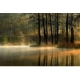 thumbnail image 2 of Jankowska, Agnieszka 32x23 Gold Ornate Wood Framed with Double Matting Museum Art Print Titled - Silent light., 2 of 4