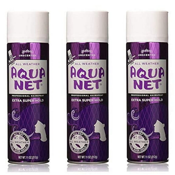 Super Hold Professional Hair Spray Unscented (3 Pack)