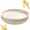 Beige, variant on Fmxomd 8.9 Inch Small Plates-Wheat Straw Mini Plate, Unbreakable Plate Set Ideal for Dessert, Appetizers, Small Serving, Side Dish, Lightweight Dessert Dishes Plates, Set of 4 - Dark Gray