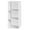 White, variant on Hodedah 3-Shelf Bookcase in Black