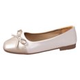 thumbnail image 2 of Mostsola Flats for Women Wedding Business Dress Shoes Slip on Squared Toe Bowknot Walking Shoes, 2 of 8